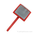 Brosse de toilettage en fil pour animaux de compagnie